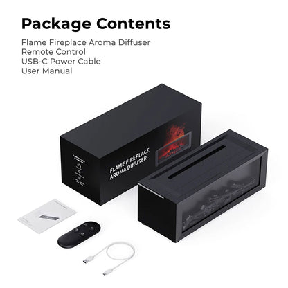 Fireplace Flame Aroma Diffuser