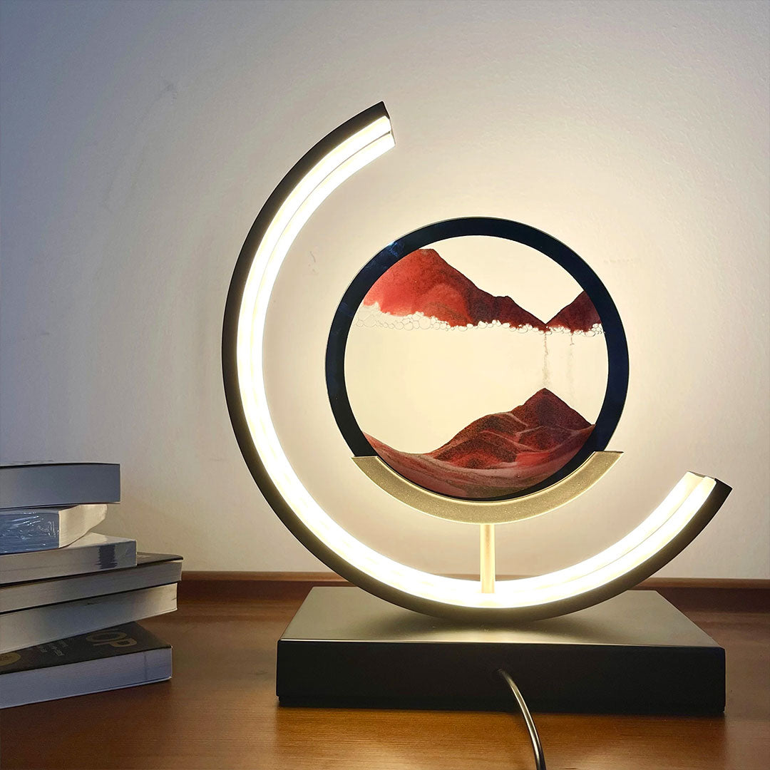 Zen Hourglass Lamp